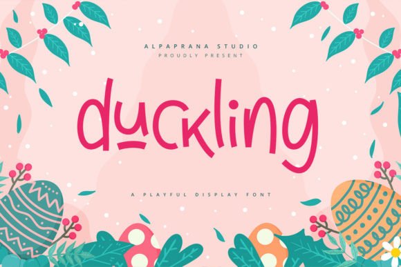 Duckling: A Playful Display Font for Modern Branding