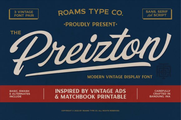 Evaluating Preizton: A Vintage Sans-Serif for Modern Design Projects