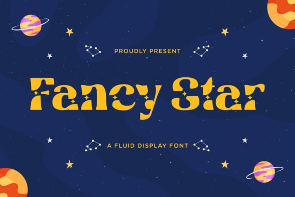 Fancy Star: The Display Font for Magical Branding