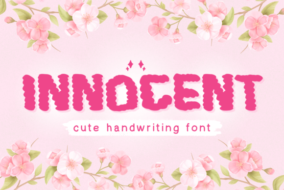 Innocent: The Sweetest Display Font for Whimsical Designs