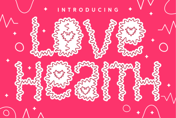 Love Health: The Quirky Font for Bold Creative Projects