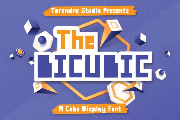 The Bicubic: A Modern Boxy Display Font
