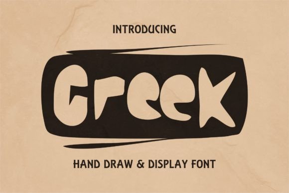 Unlock Retro Charm: The Bold Power of Greek Font