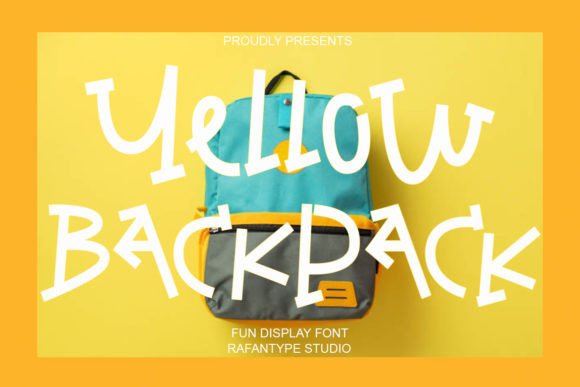 Unlocking Playful Design Potential with Yellow Backpack