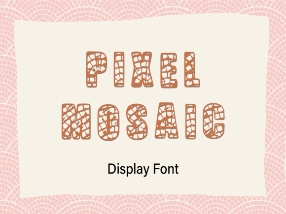 Unlocking Retro Charm: A Deep Dive into the Pixel-Mosaic Display Font