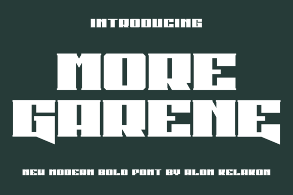 Unlocking Visual Impact: A Comprehensive Guide to the More Garene Display Font