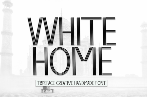 White Home: A Sweet Font for Warm Designs