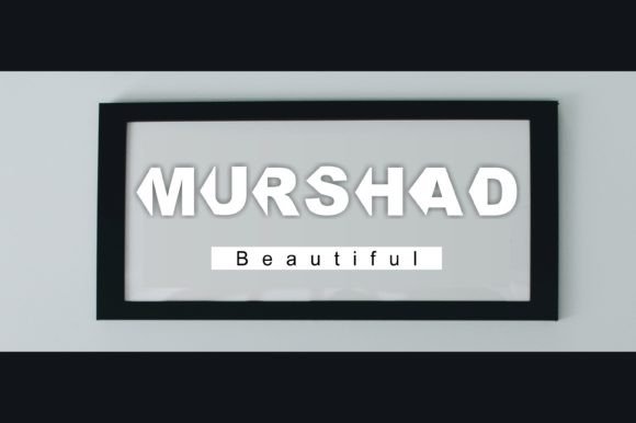 Why Murshad Is the Display Font Your Next Creative Project Needs